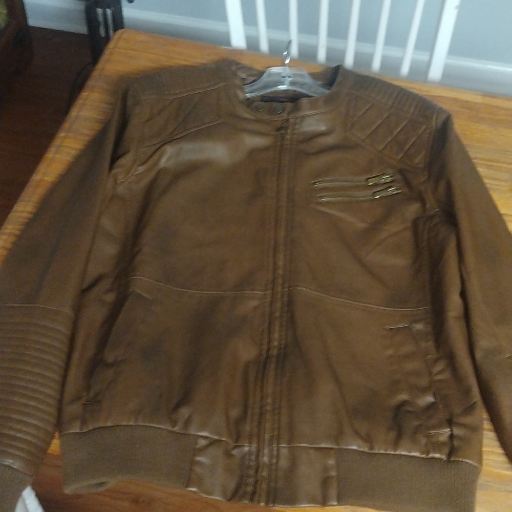 Brown new York yoki men's jacket - Picture 2 of 3